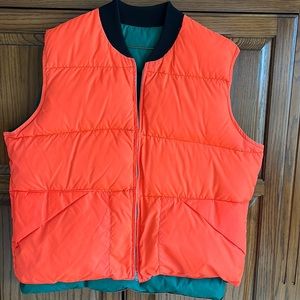 Goose down vest